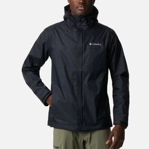 Columbia Men's Black Watertight™ II Rain Jacket (L)